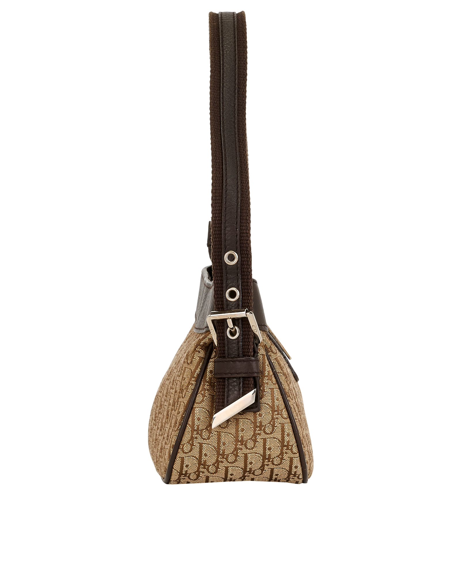 Street Chic Bag, &pound;650, Handbags, Beige/Brown, Canvas, Side view